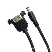 USB AM to Barrel plug Cable USB to DC 5.5 mm / 2.1 mm /2.5mm plug 5 Volt DC Barrel Jack Power Cable